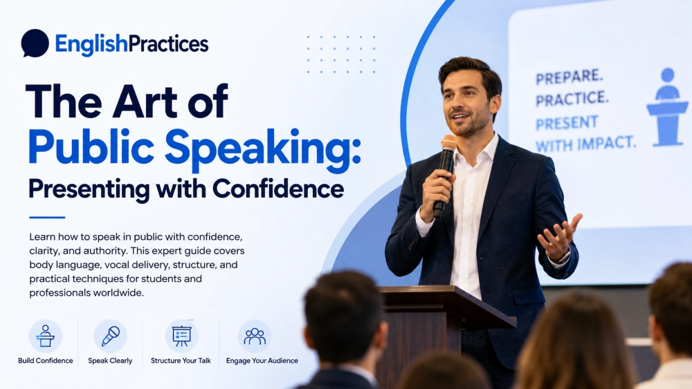 The Art of Public Speaking: Presenting with Confidence