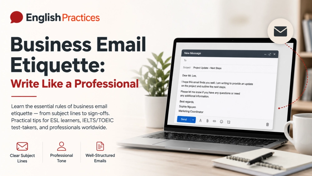 Business Email Etiquette: Write Like a Professional One