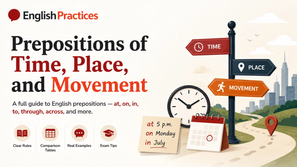  Prepositions of Time, Place, and Movement