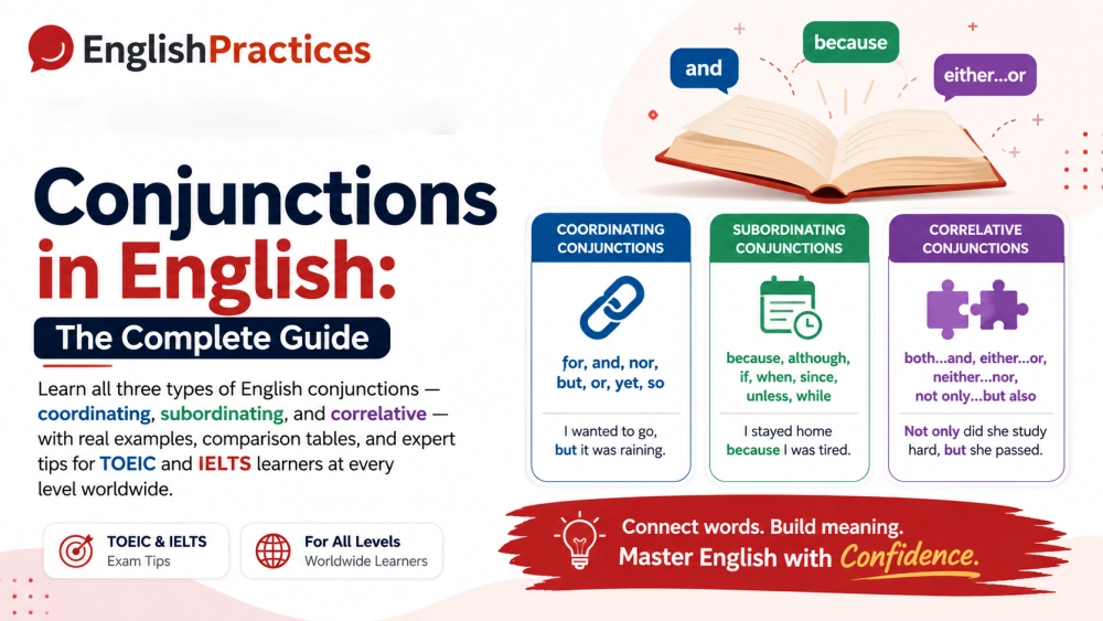 Conjunctions in English: The Complete Guide