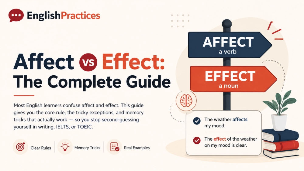 Affect vs Effect: The Complete Guide